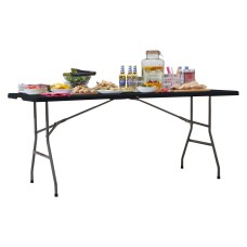 Neo Folding Picnic Table Portable 6FT - Black 